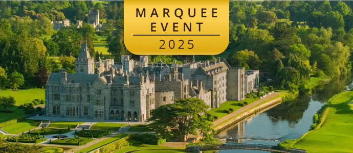 Historic manor beside a river and golf course