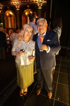 Guests at evening reception