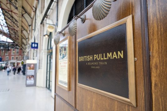 British Pullman train nameplate
