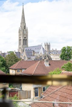 Bath Abbey skyline view