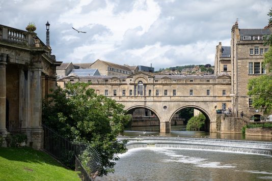 View of River Avon and Pulteney Bridge