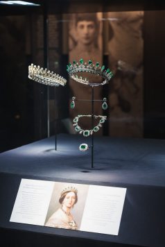 Royal jewelry on display