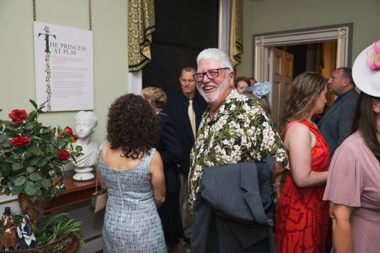 Guests arriving at Kensington Palace reception