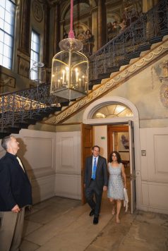 Guests entering Kensington Palace