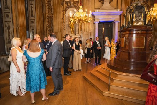 Reception in Kensington Palace state room