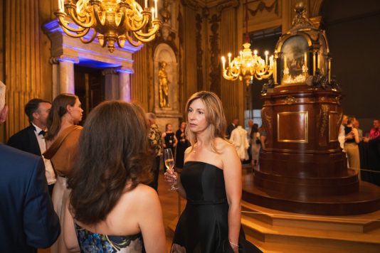 Guests enjoying the Kensington Palace state room