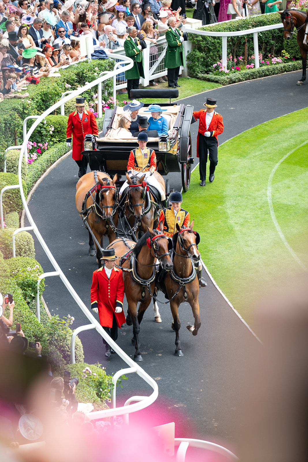 Royal Ascot carriage procession
