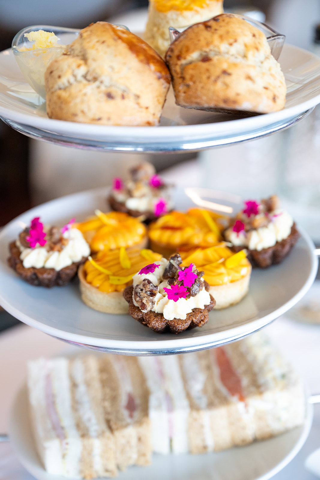 Assorted Royal Ascot dessert selection