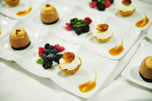 Assorted desserts and pastries