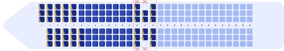 Airplane seat image