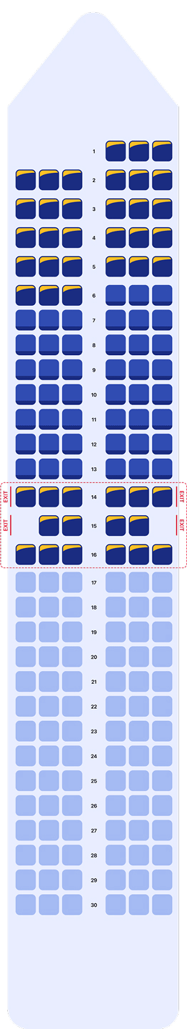 Airplane seat image
