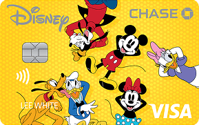 Clickable card art links to Disney(Registered Trademark) Visa(Registered Trademark) Card product page