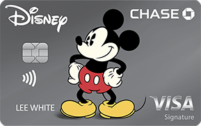 Clickable card art links to Disney(Registered Trademark) Visa(Registered Trademark) Card product page