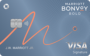 Clickable card art links to Marriott Bonvoy Bold(Registered Trademark) credit card  product page