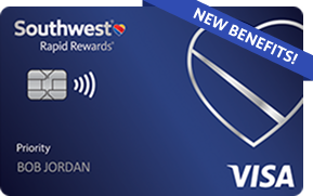Southwest Rapid Rewards(Registered Trademark) Priority Credit Card NEW BENEFITS!