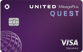 Clickable card art links to United Quest(Service Mark) Card product page