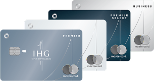 IHG One Rewards Premier Credit Card. IHG One Rewards Credit Card. IHG One Rewards Premier Select Credit Card. IHG One Rewards Business Credit Card.