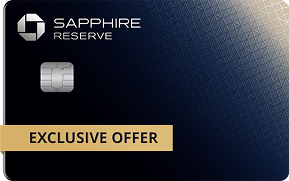 Chase Sapphire Reserve (Registered Trademark) credit card