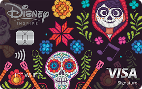  Disney Inspire VISA® Cards from CHASE with Coco design