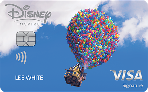  Disney Inspire VISA® Cards from CHASE with UP balloon design