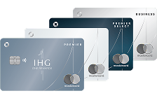 IHG One Rewards Premier Credit Card. IHG One Rewards Credit Card. IHG One Rewards Premier Select Credit Card. IHG One Rewards Business Credit Card.